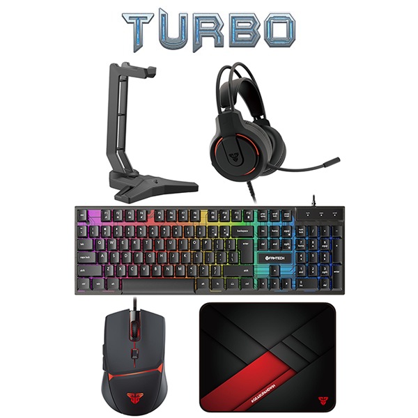 Fantech P51 Gaming 5 in 1 Combo black